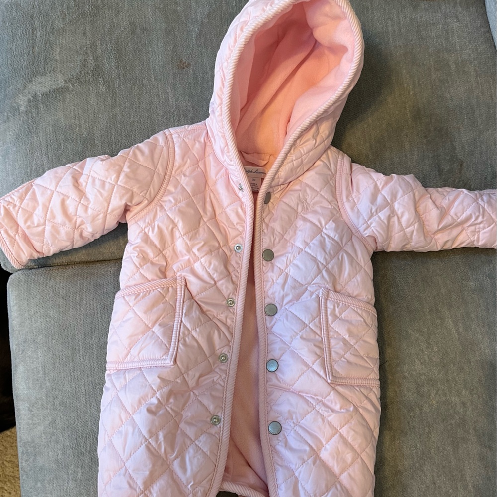 Ralph Lauren Soft Pink Baby Outfit